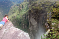 Cachoeira da Fumaça - Visão Superior. Foto: Ricardo Fraga Pereira, 2015.