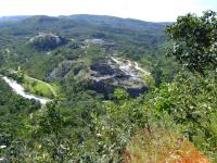 Pedreira da Prefeitura vista a partir do mirante da estrada do parque. Autor: Jamilo Thomé