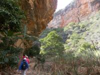 Entrada pelo canyon