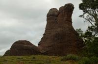 Geoforma "bota", Arenito Vila Velha.