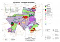 Mapa Geológico do Geoparque Cariri Paraibano. Modificado de Lages & Marinho, 2012.