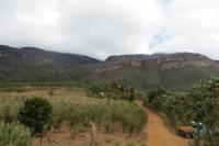 Local, casa, de onde se inicia a trilha para o Pico do Barbado. Foto: Violeta de Souza Martins, 2015.