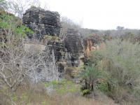 Acesso para a gruta do Cristal. Foto: Violeta de Souza Martins, 2019.