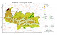 Mapa de Padrões de Relevo do Geoparque Rio do Peixe. Fonte: Ferreira et al. (2017)