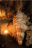 Espeleotema. Foto cedida por Ricardo Feres