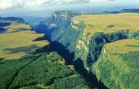 Vista aérea do Cânion Fortaleza. Imagem: Wildner et al.,2006.