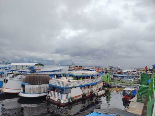 Orla de Manaus. Foto: Divulgao/SGB